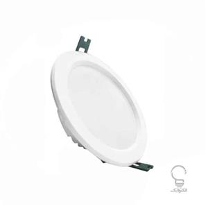 پنل LED سقفی دیپلاست یک گرد توکار 18 وات ای دی سی