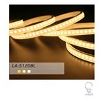 ریسه نواری  SMD LED با تراشه 2835 بلو لاین با تراکم 120 با ولتاژ 220 لوپ لایت