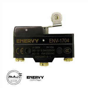میکروسوئیچ غلطکی کوتاه 1704 برند Enervy