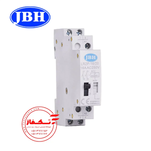 رله ضربه ای 2 پل 220 ولت دستی / اتوماتیک 16 آمپر – 2 باز JBH
