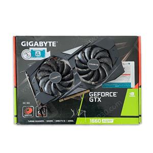 کارت گرافیک گیگابایت Gigabyte GeForce GTX 1660 SUPER OC 6G GDDR6 استوک 