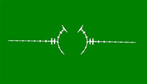 دانلود فوتیج پرده سبز : اکولایزر خطی دایره ای کروماکی