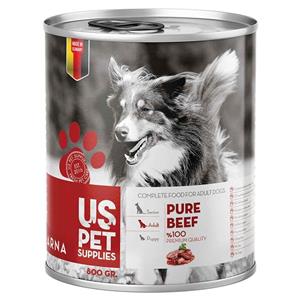 کنسرو غذای سگ یو اس پت مدل Pure مقدار 800 گرمی 