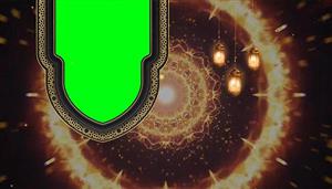 دانلود فوتیج پرده سبز کروماکی اسلایدشو اسلامی