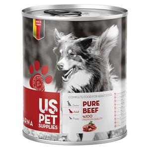 کنسرو غذای سگ یو اس پت مدل Pure مقدار 400 گرمی 