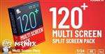 پروژه افترافکت اسپلیت اسکرین ویدیو Multi Screen Pack