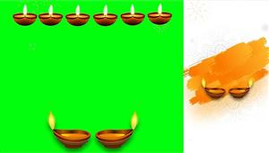 فوتیج پرده سبز کروماکی مذهبی اسلایدشو شمع
