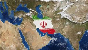 فوتیج نقشه ایران با پرچم ایران، زوم نقشه کره زمین