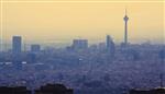 ویدیو فوتیج نمایی از تهران از کوه های شمال شهر در آلودگی هوا
