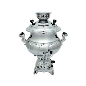 سماور گازی پاکان سماور پاکان 7 لیتری قلم‌زده