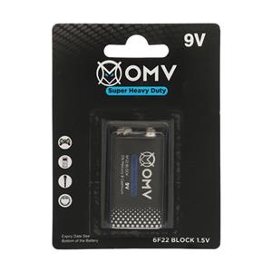 باتری کتابی 9ولت OMV