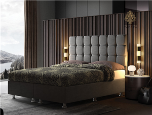 تاج تخت خواب مدل میلانو (Milano)