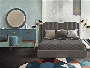 تاج تخت خواب مدل کاپری (Capri)