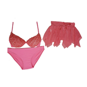 مایو زنانه مدل گل برجسته