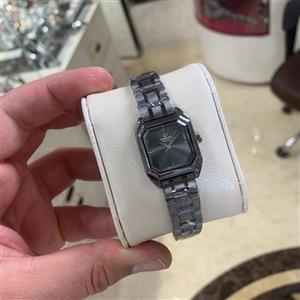 ساعت مچی زنانه الگانس ER2127L تمام مشکی صفحه مشکی