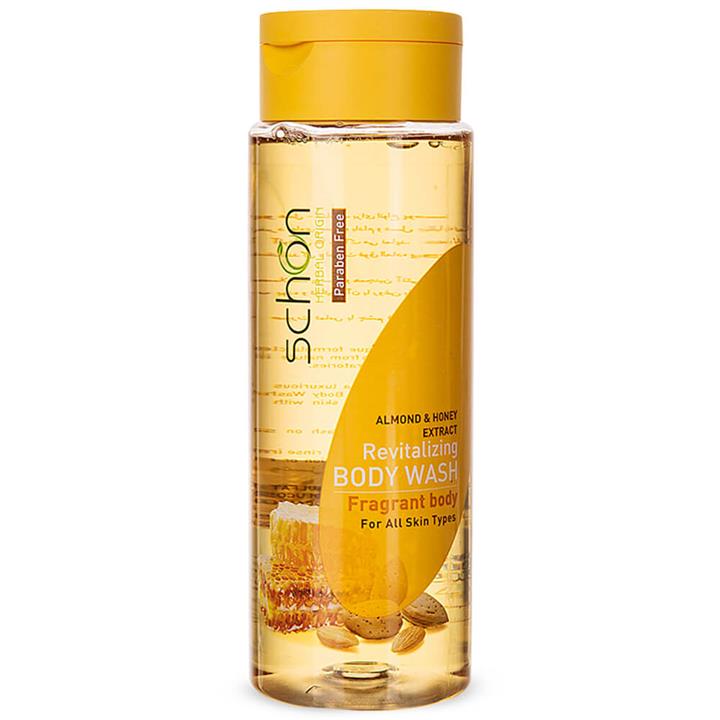 شامپو بدن شون با عصاره عسل و بادام حجم 420 میل
