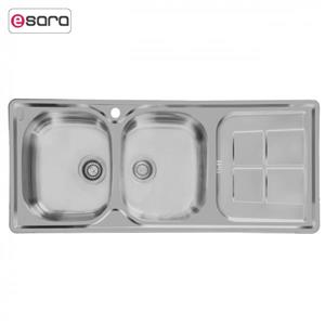 سینک ظرفشویی مدل 145 اخوان توکار  (سایز50*120)