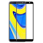 محافظ صفحه نمایش شیشه ای مدل Full مناسب برای گوشی موبایل سامسونگ Galaxy J6 Plus 2018