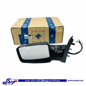 پژو آینه بغل برقی 405 تاشو دستی چپ ایساکو با پایه 10103799