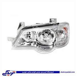 پراید چراغ جلو چپ (بدون موتور) پراید 132 دینا پارت (SNT) 1505274 ( عمده )