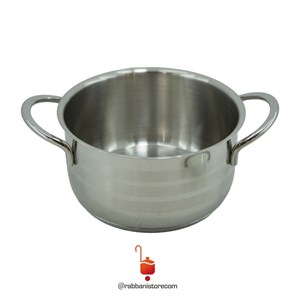 قابلمه دستی لوکس مدل استیل کد 1402 سایز 18