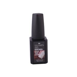 تاپ کات ورق طلا ژل پارتی 15 میل Gel Party Golden Kiss Top Coat