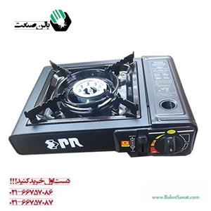اجاق گاز مسافرتی مشکی مدل PR دارای کیف حمل