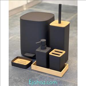 ست سرویس بهداشتی 6 پارچه مربع کد 4332