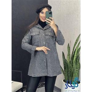 مانتو چهارخونه ریز زنانه کد gi13