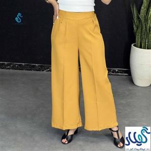 شلوار زنانه مازراتی دامنی پشت کش کد 213