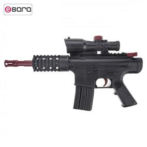 تفنگ اسباب بازی مدل ASSAULT ABSORBENT BULLET GUN کد -M16-1 