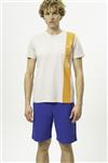 تی شرت  آستین استاندارد طرح دار مردانه United Colors of Benetton BNT-M20474