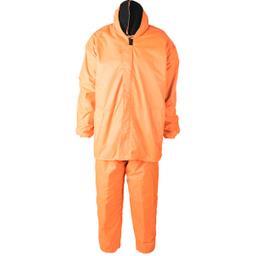 لباس کار بادگیر ضد آب سبلان پارچه شمعی پشت لاستیک نارنجی