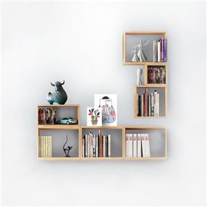 شلف دیواری مدل B14 مجموعه 7 عددی