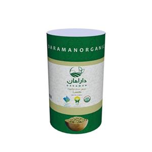 عدس ارگانیک دارامان مقدار 900 گرمی Daraman Organic Lentils 0.9Kg