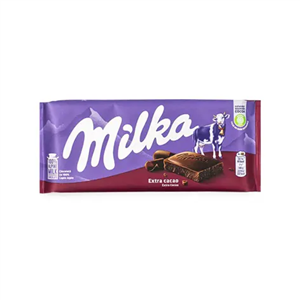 شکلات اکسترا کاکائو 100 گرمی میلکا Milka 