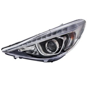 چراغ جلو سمت چپ با لامپ و LED خودرو 207 برند مدرن