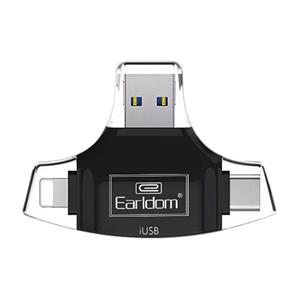 کارت خوان OTG چند منظوره ارلدام مدل ET OT31 Earldom Multi Functional And Card Reader 