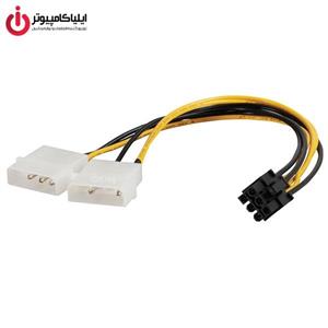 تبدیل برق Molex 6Pin مخصوص مادربرد و  کارت گرافیک   