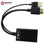 مبدل HDMI به Display مادگی کیفیت 4K فرانت مدل FN-HDP100                                         Faranet FN-HDP100 4K HDMI To Display Female Converter