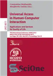دانلود کتاب Universal Access in Human-Computer Interaction. Applications and Services for Quality of Life: 7th International Conference, UAHCI 2013, Held...