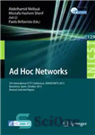 دانلود کتاب Ad Hoc Networks: 5th International ICST Conference, ADHOCNETS 2013, Barcelona, Spain, October 2013, Revised Selected Papers – شبکه...