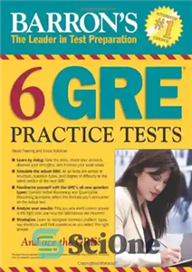 دانلود کتاب Barron’s 6 GRE Practice Tests – 6 تست تمرین 6 GRE بارون