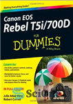 دانلود کتاب Canon EOS Rebel T5i/700D For Dummies – Canon EOS Rebel T5i/700D برای Dummies