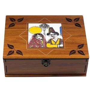 جعبه چای کیسه ای لوکس باکس طرح عاشقانه کد LB1108 
