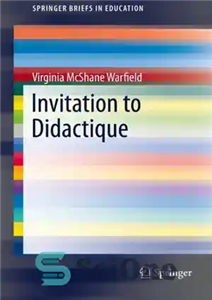 دانلود کتاب Invitation to Didactique دعوت به 
