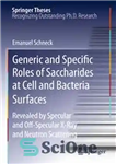 دانلود کتاب Generic and Specific Roles of Saccharides at Cell and Bacteria Surfaces: Revealed by Specular and Off-Specular X-Ray and...