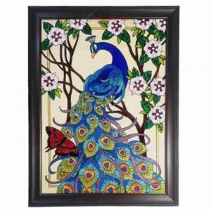 تابلو ویترای طرح طاووس