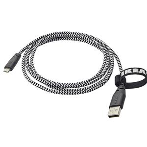 کابل تبدیل USB به microUSB ایکیا مدل 23188 به طول 1.5 متر 