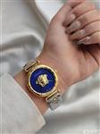 ساعت ورساچه زنانه سیلور طلایی صفحه آبی کد VW-302